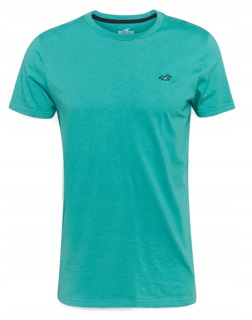 

Hollister Miętowy Klasyczny T-shirt Męski_ L