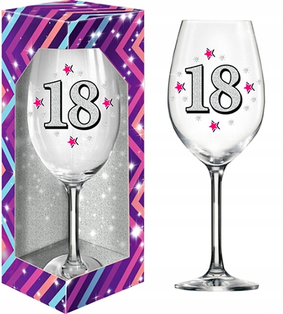 

Kielich Do Wina Kieliszek XL 640 ML Na 18 Lat