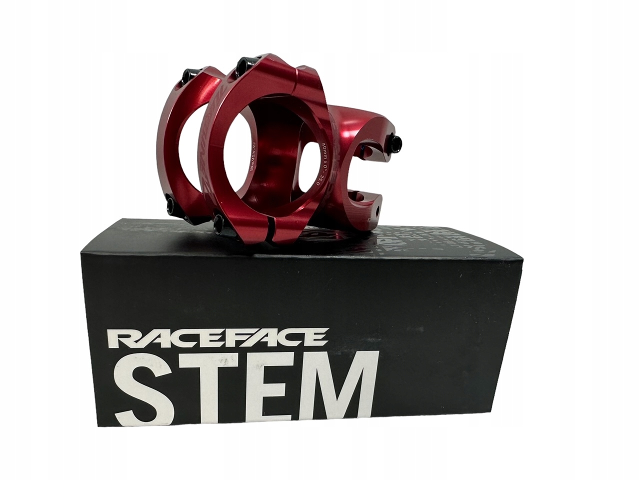 Mostek Race Face Turbine R 35 Stem 40mm kolor Red czerwony