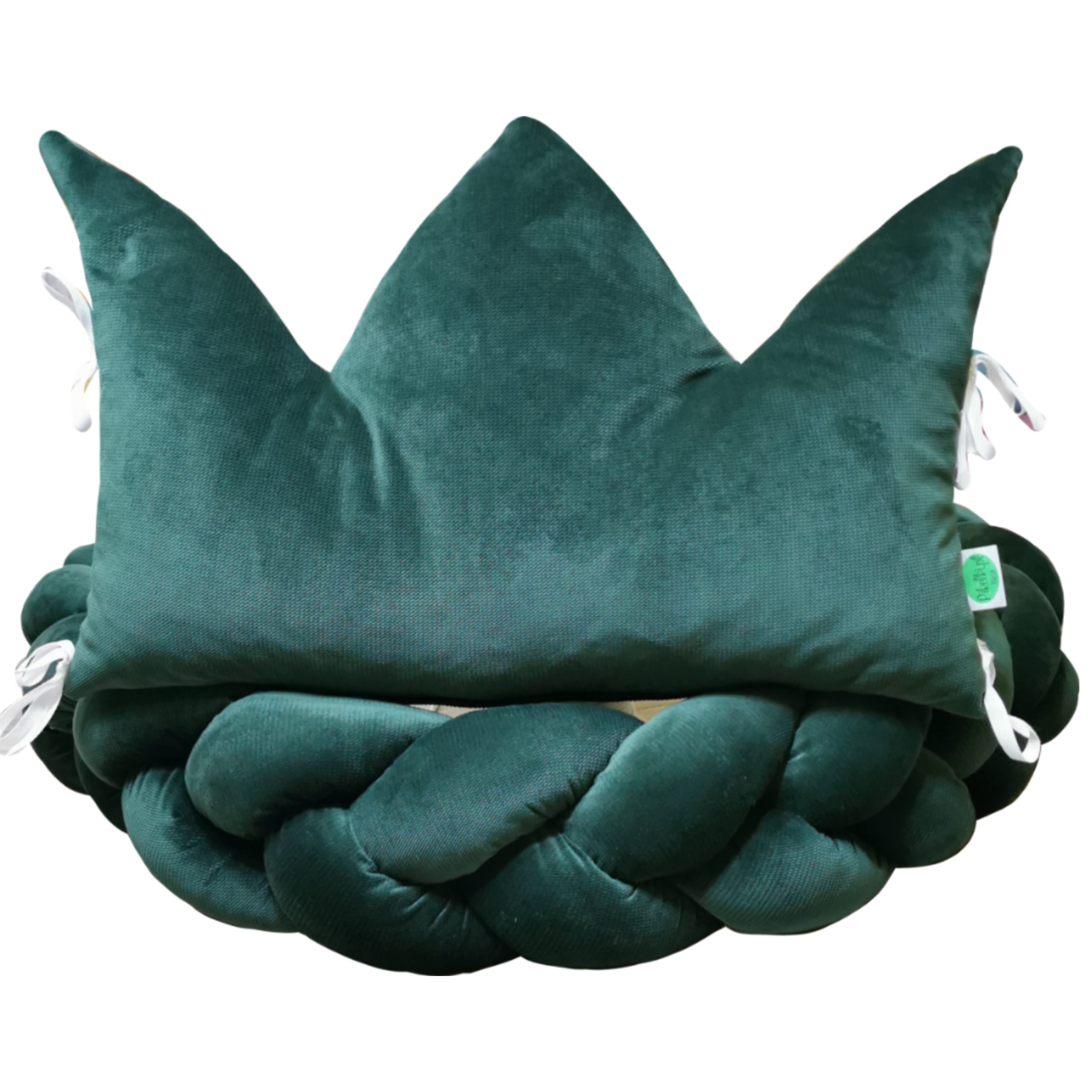 

Ochraniacz warkocz do łóżeczka korona 360cm velvet