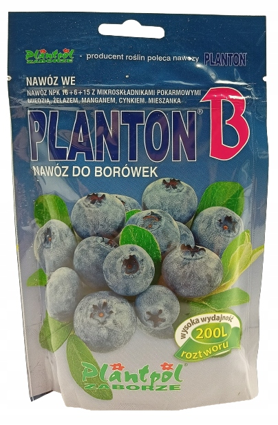 

Planton B nawóz do borówek 200 g- Plantpol