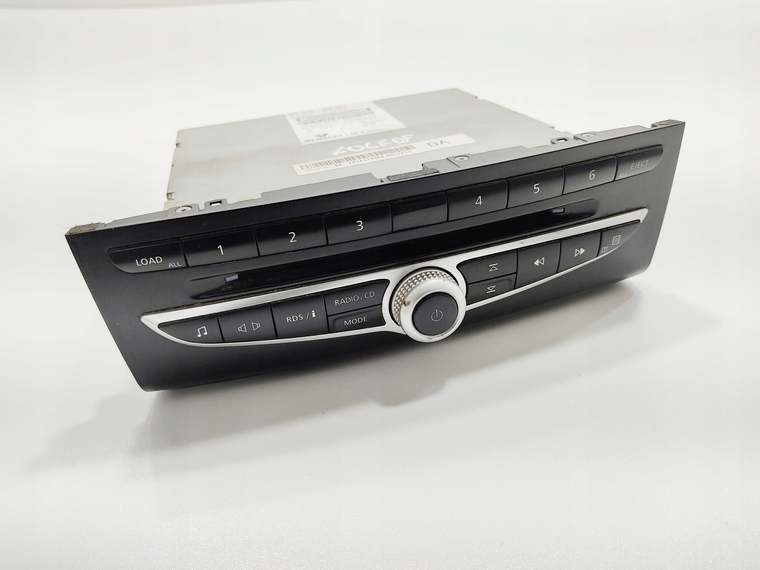 FABRYCZNE RADIO CD RENAULT KOLEOS UND 28184JY00A 28184 JY00A 2008-2013