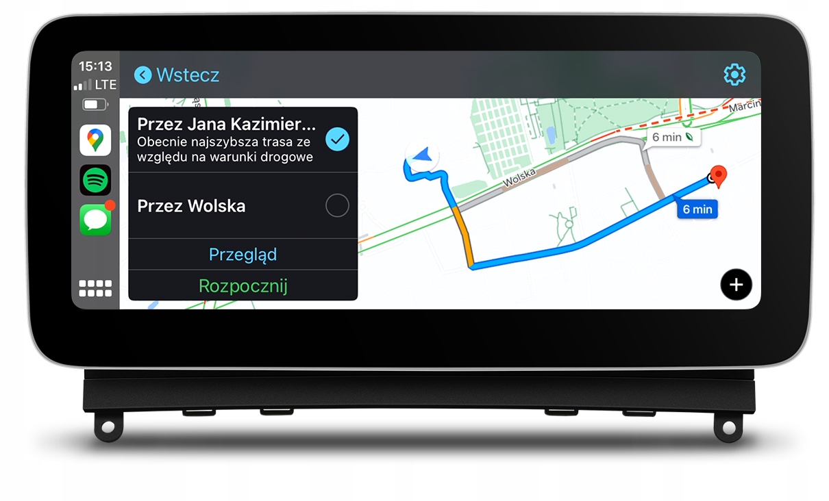 Mercedes W204 Radio Navigace Android Carplay Qualcomm Snapdragon 8/128