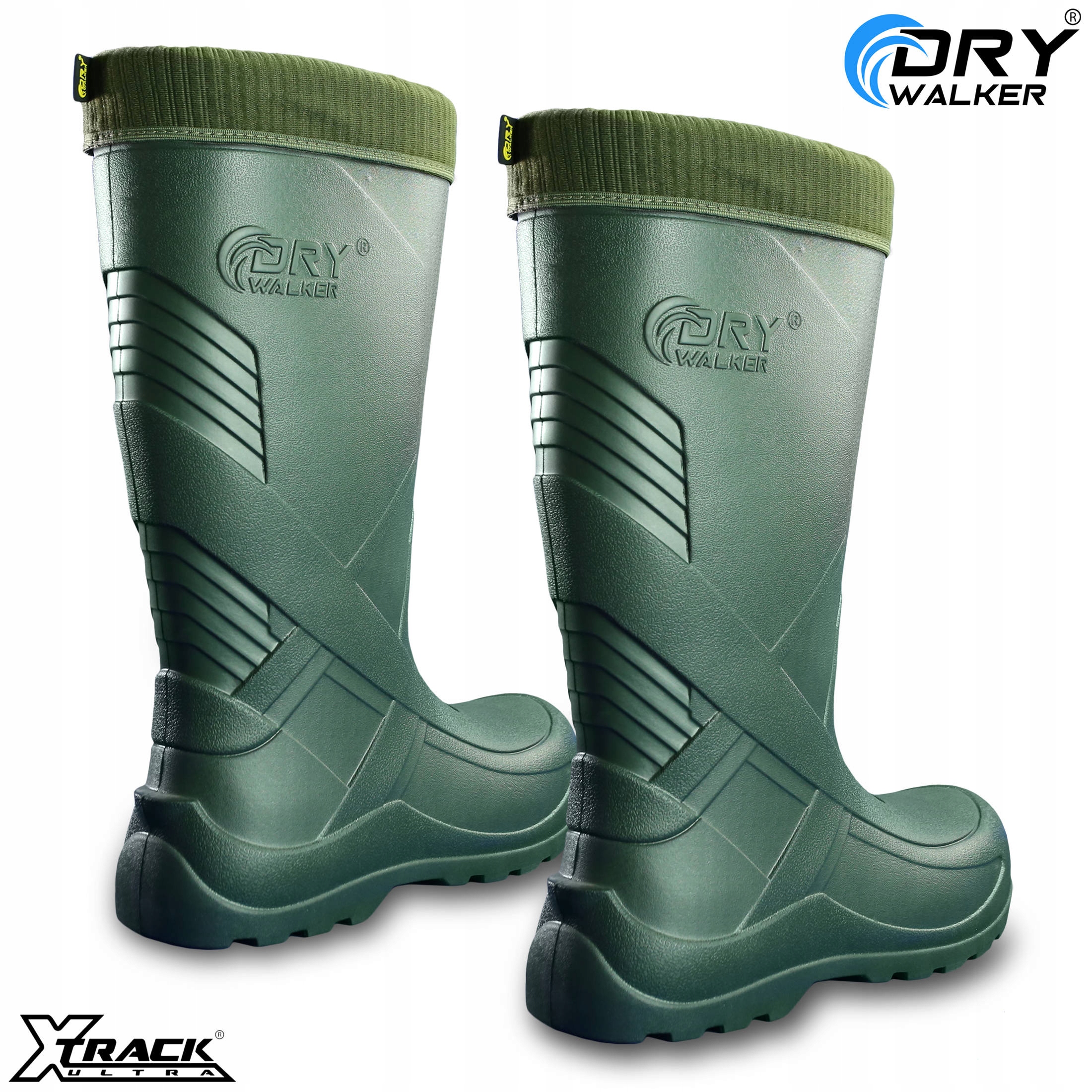 Kalosze do lasu + wkładka zimowa DryWalker Ultra Model Xtrack long