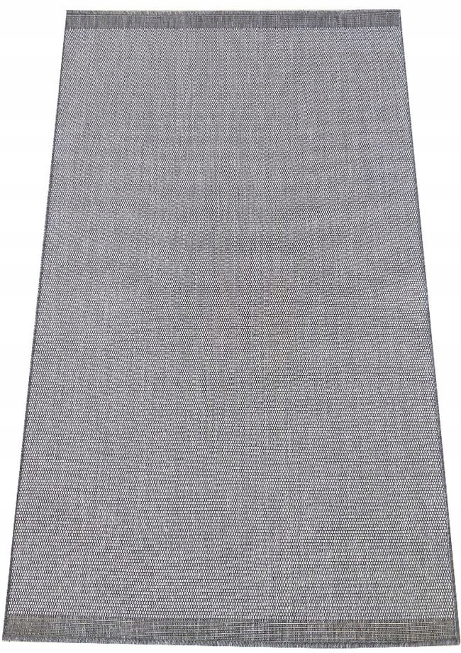 Kusový koberec Zara 14 sivý obojstranný 120x170