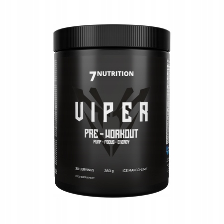 Předtréninkovka Viper 360 G Ice Mango-lime 7NUTRITION