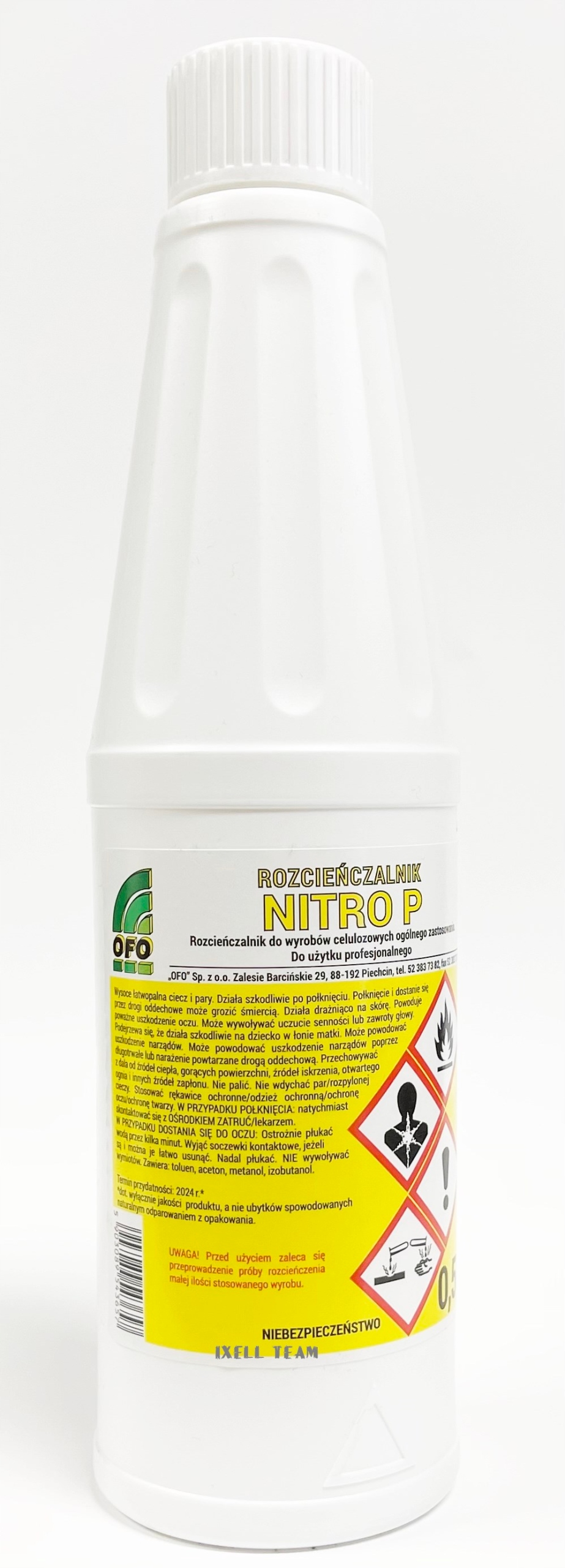 ROZCIEŃCZALNIK NITRO - PROMOCJA 0,5 - LITRA 25 Numer katalogowy producenta 25h