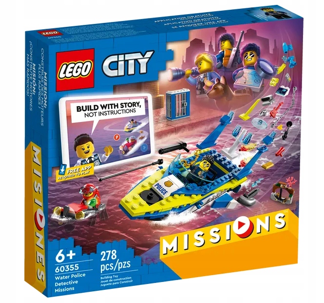 Lego City 60355 Vyšetřování vodní policie