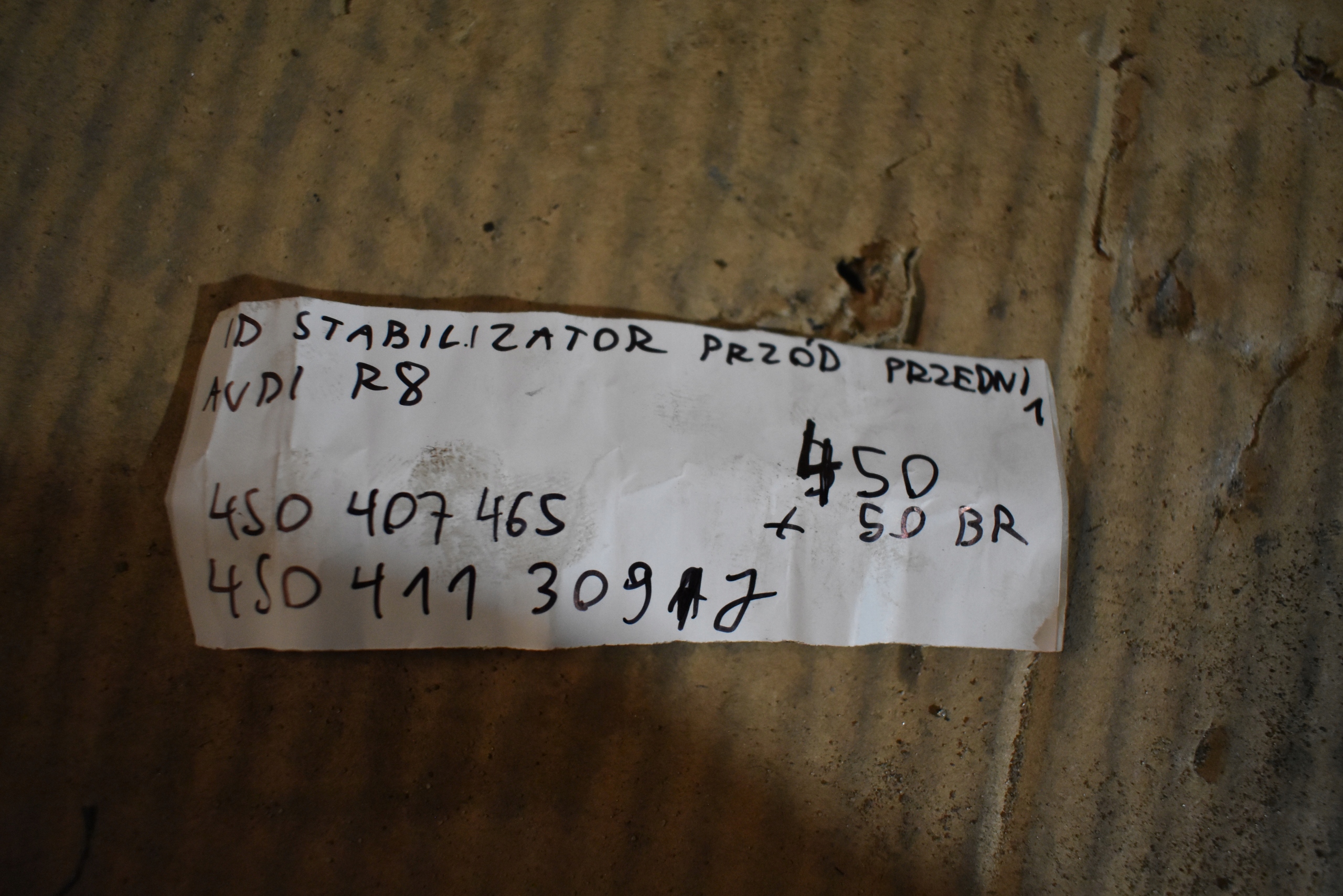 IDEALNE STABILIZATOR front front AUDI R8 1 9