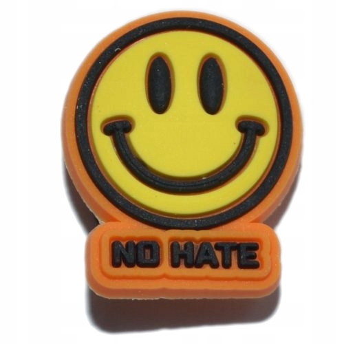 

Smile - Przypinka do butów - No Hate - 4294