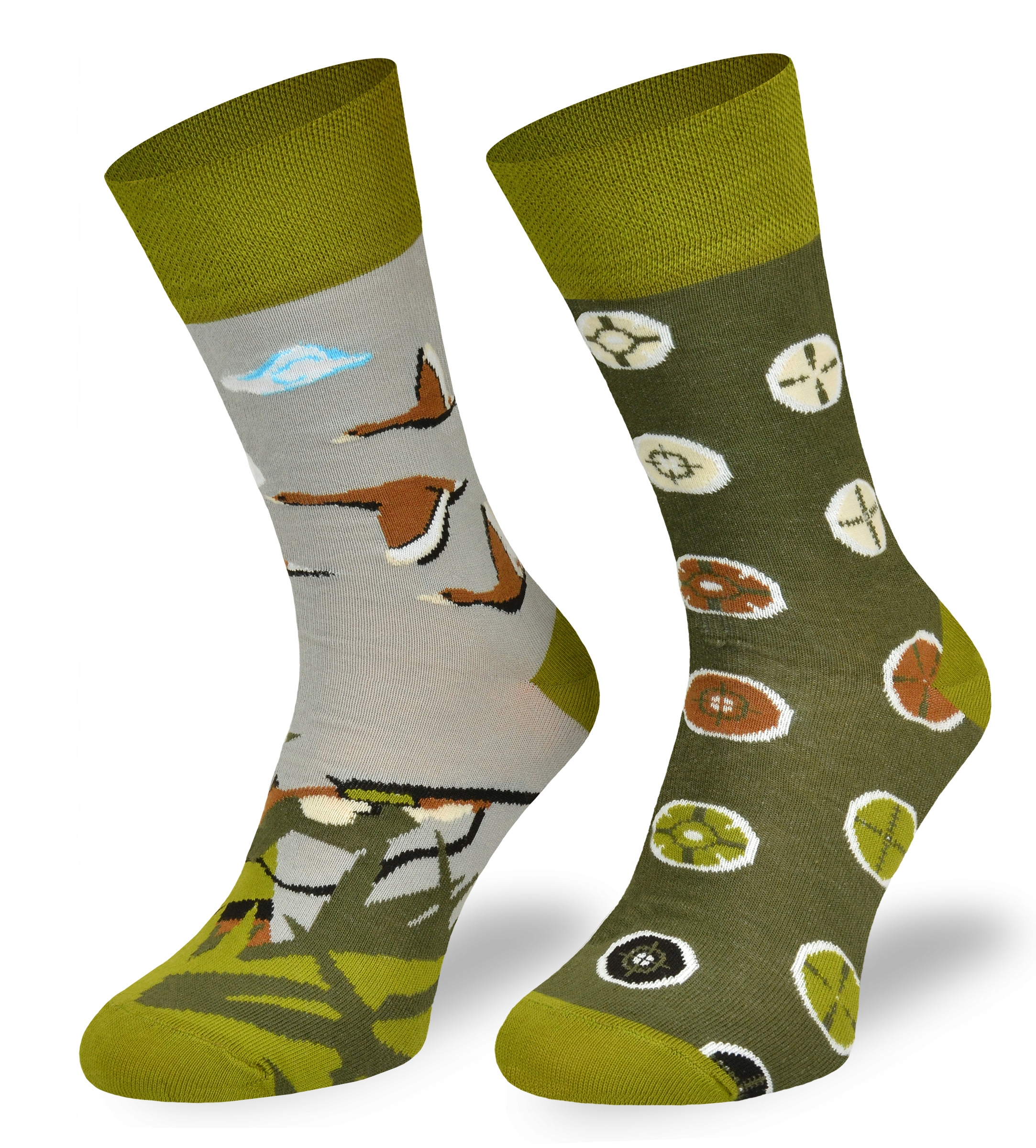 

Kolorowe skarpety na prezent dla Myśliwego Kaczki