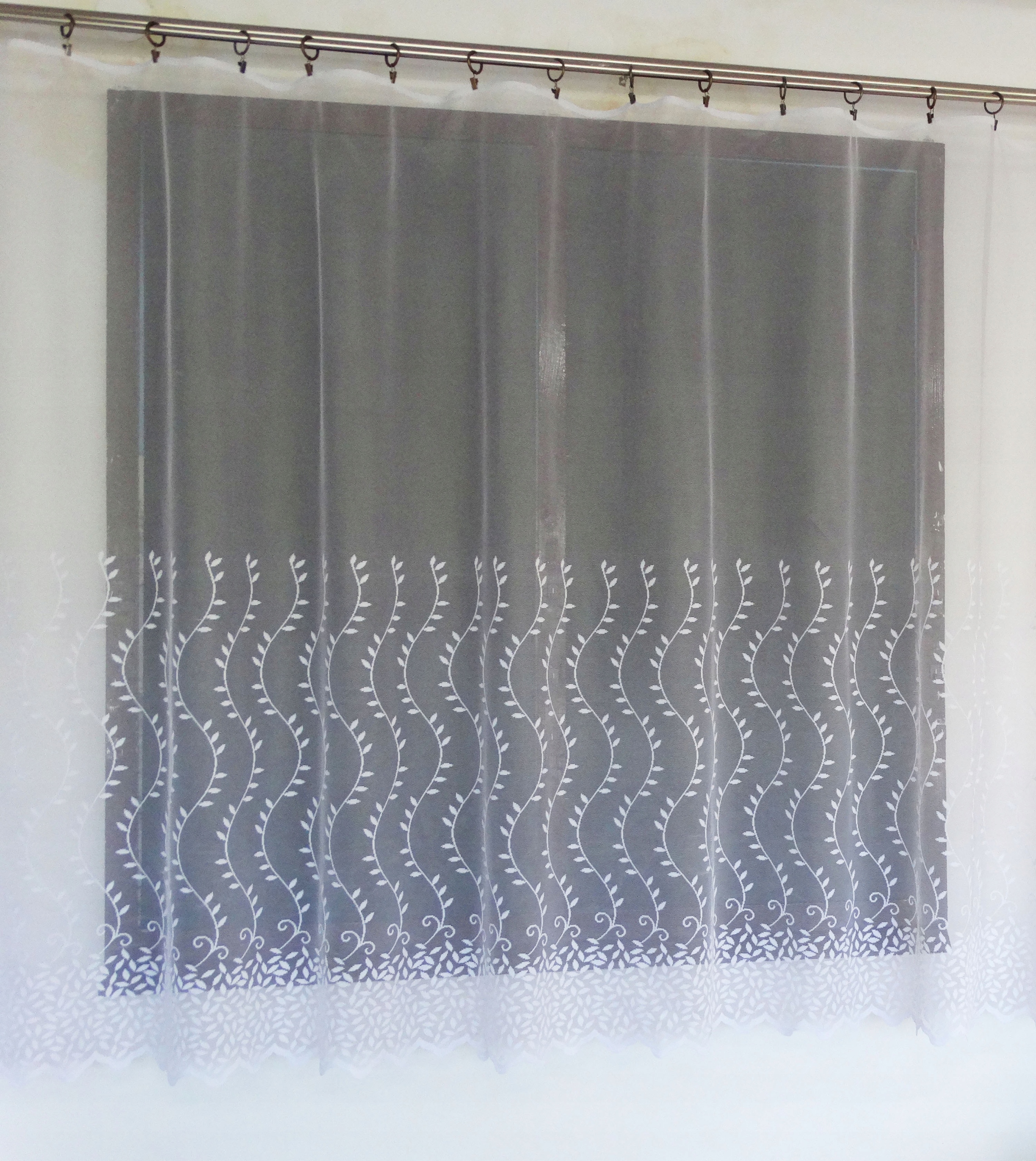 Mg Záclona 623/763 Bílá 500X160 cm Hotová Obšitá Bt