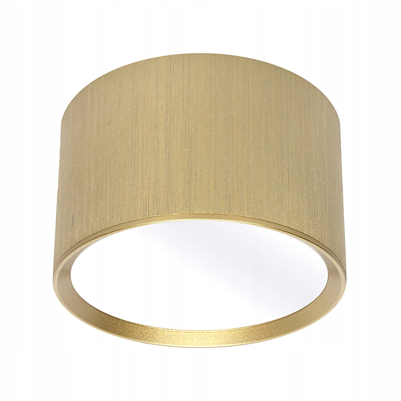 Oprawa Natynkowa Halogenowa Tuba LED Sufitowa Na Żarówkę GX53 Złota