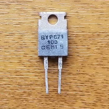 Dioda BYP671-100 100V, 5A