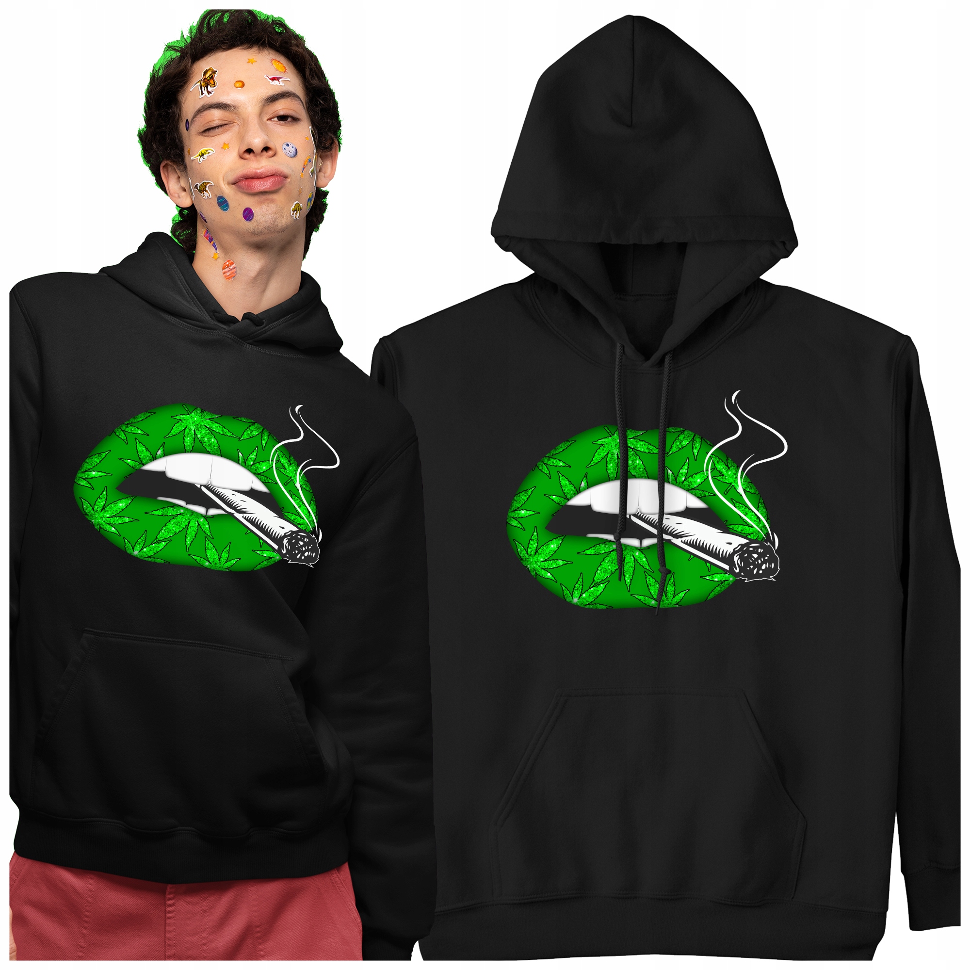Mikina S Kapucí Pro Milovníky Marihuany Blant