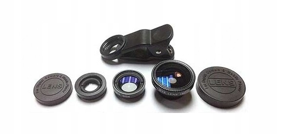 Zestaw obiektywów 3w1 do smartfonów/tabletów Kod producenta AK315