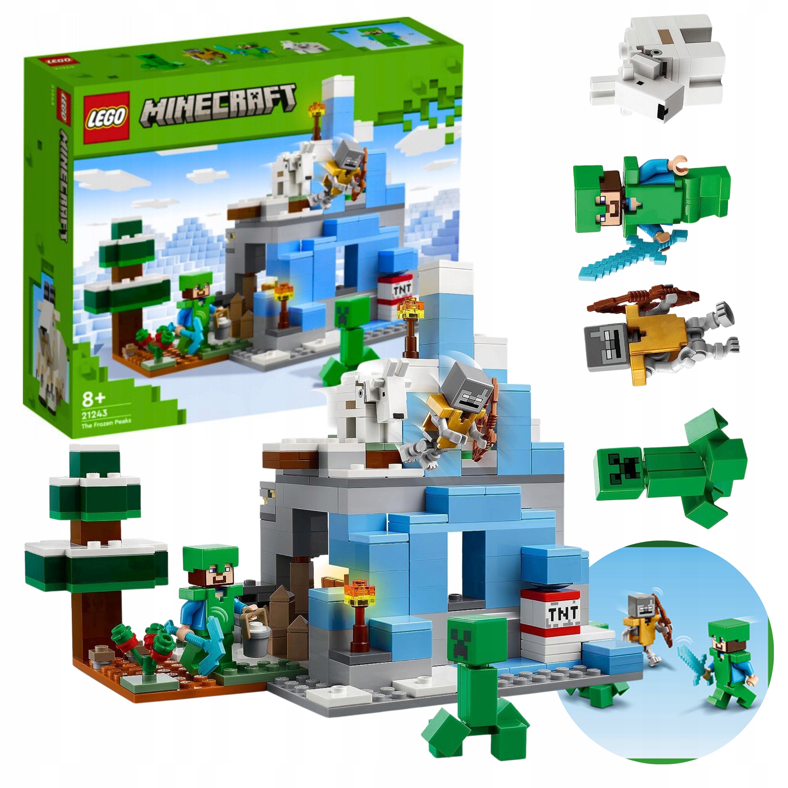 Klocki Lego Minecraft 21241 Pszczeli Ul Zestaw Figurki Dla Dzieci