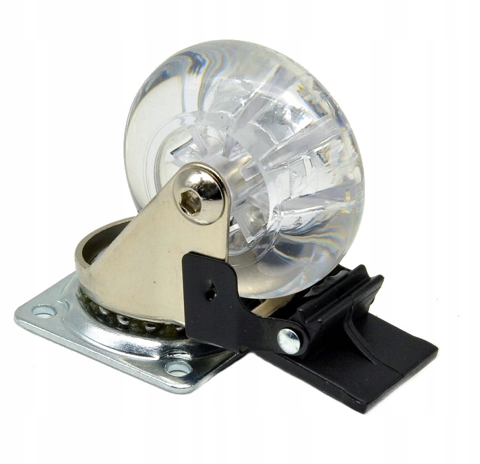 Kółko meblowe obrotowe GTV PRZEŹ. 50mm z hamulcem BRAZYLIA