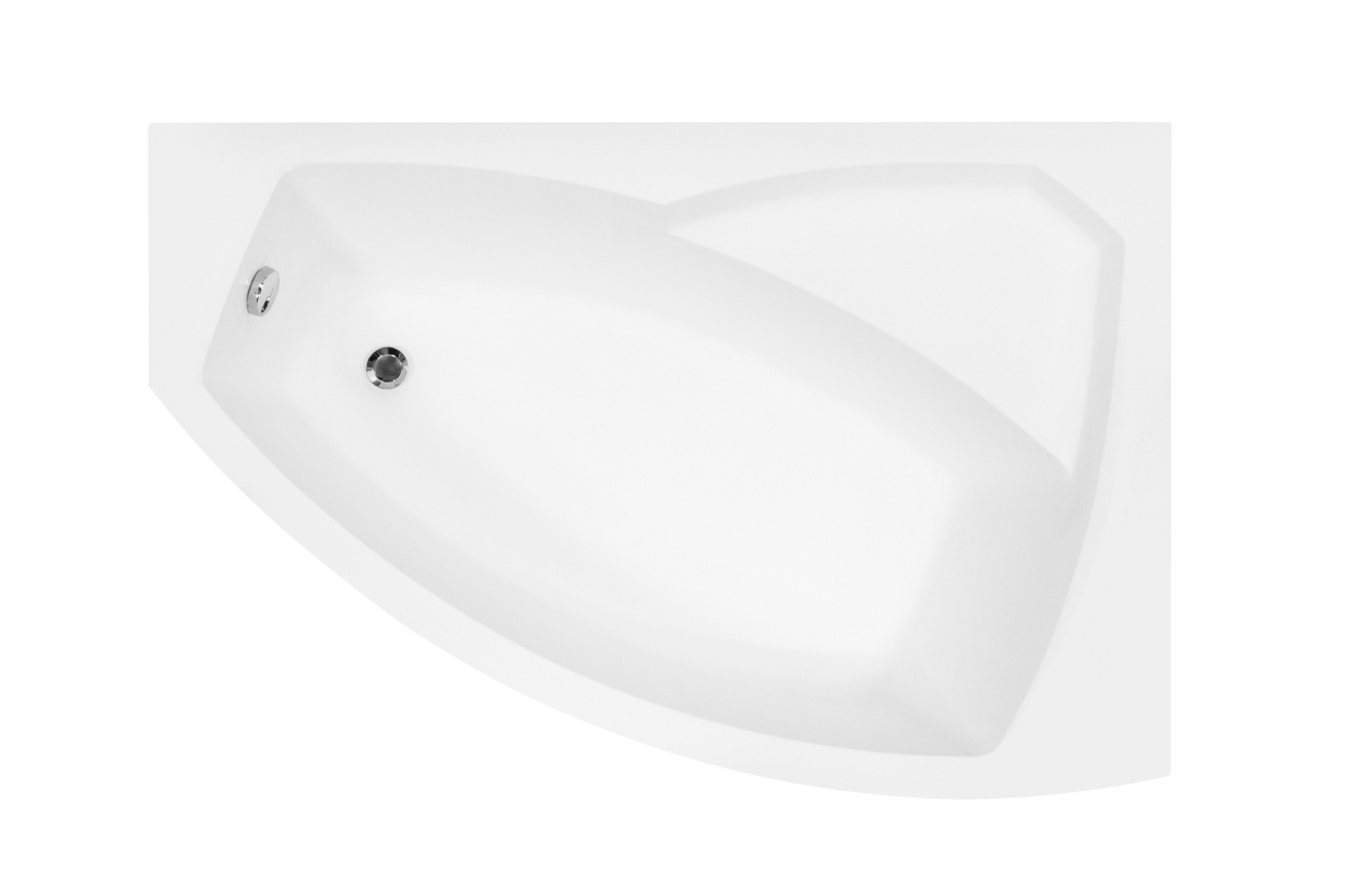 BESCO RIMA WANNA NAROŻNA PRAWA 130x85 OBUDOWA Typ wanny narożna