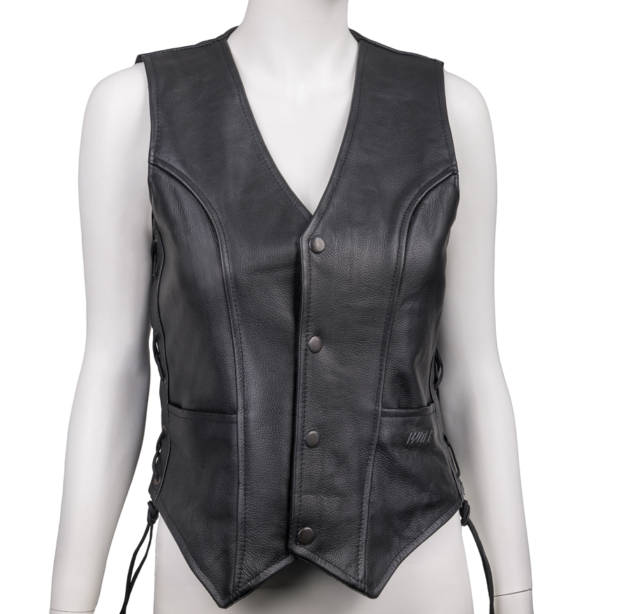 

Damska Sznurowana Kamizelka Motocyklowa Wolf r L