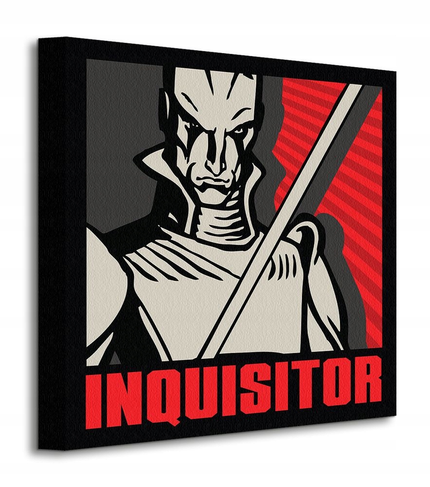 Obraz na płótnie Star Wars Rebels Inquisitor Obrazy na ścianę 30x30 cm
