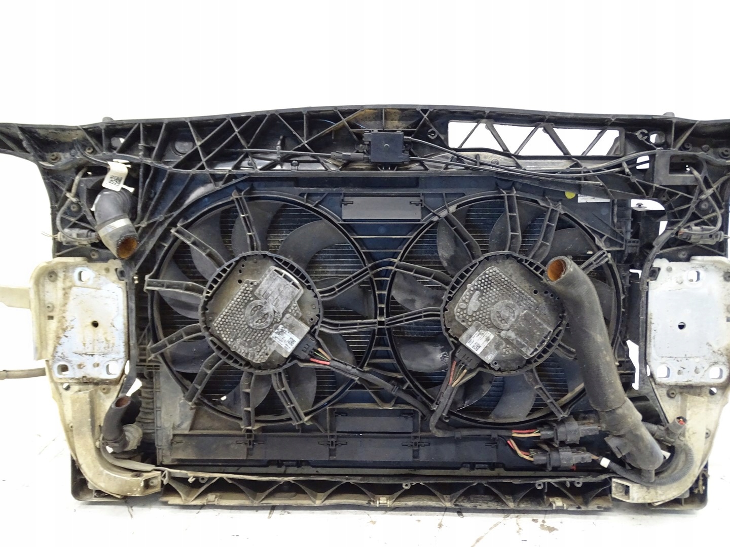 support panel for radiators complete pillar fans AUDI A6 C7 LIFT 3.0 TDI