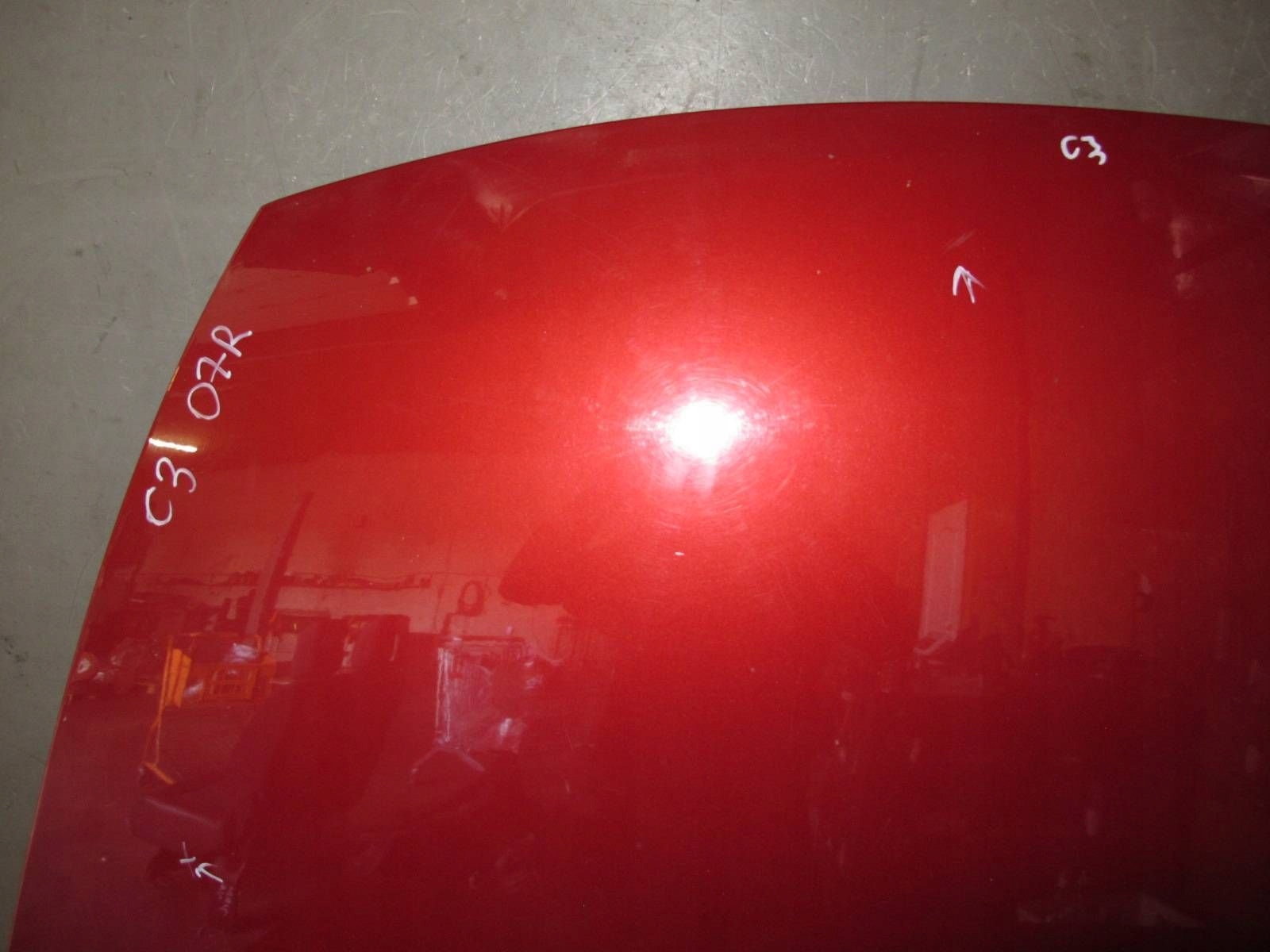 CITROEN C3 e 1 Cofano Rosso bordeaux EKQD
