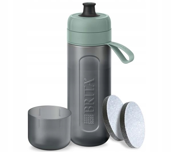 Butelka filtrująca wodę Brita Active 0,6L 2 wkłady Zielony