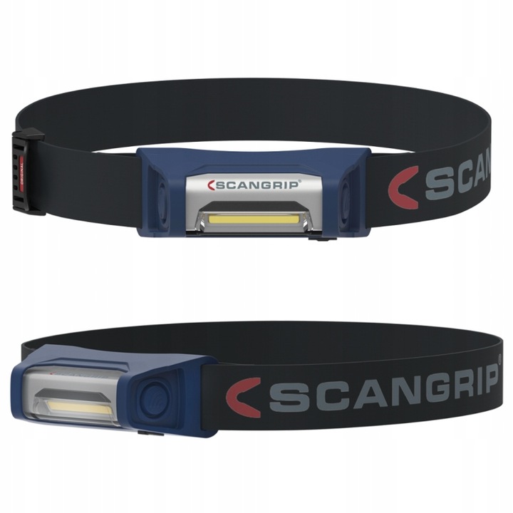 Scangrip latarka czołowa 400 lumenów COB LED z czujnikiem I-VIEW 03.5626