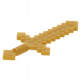

Lego Minecraft Miecz 18787 Złoty Perłowy Nowy