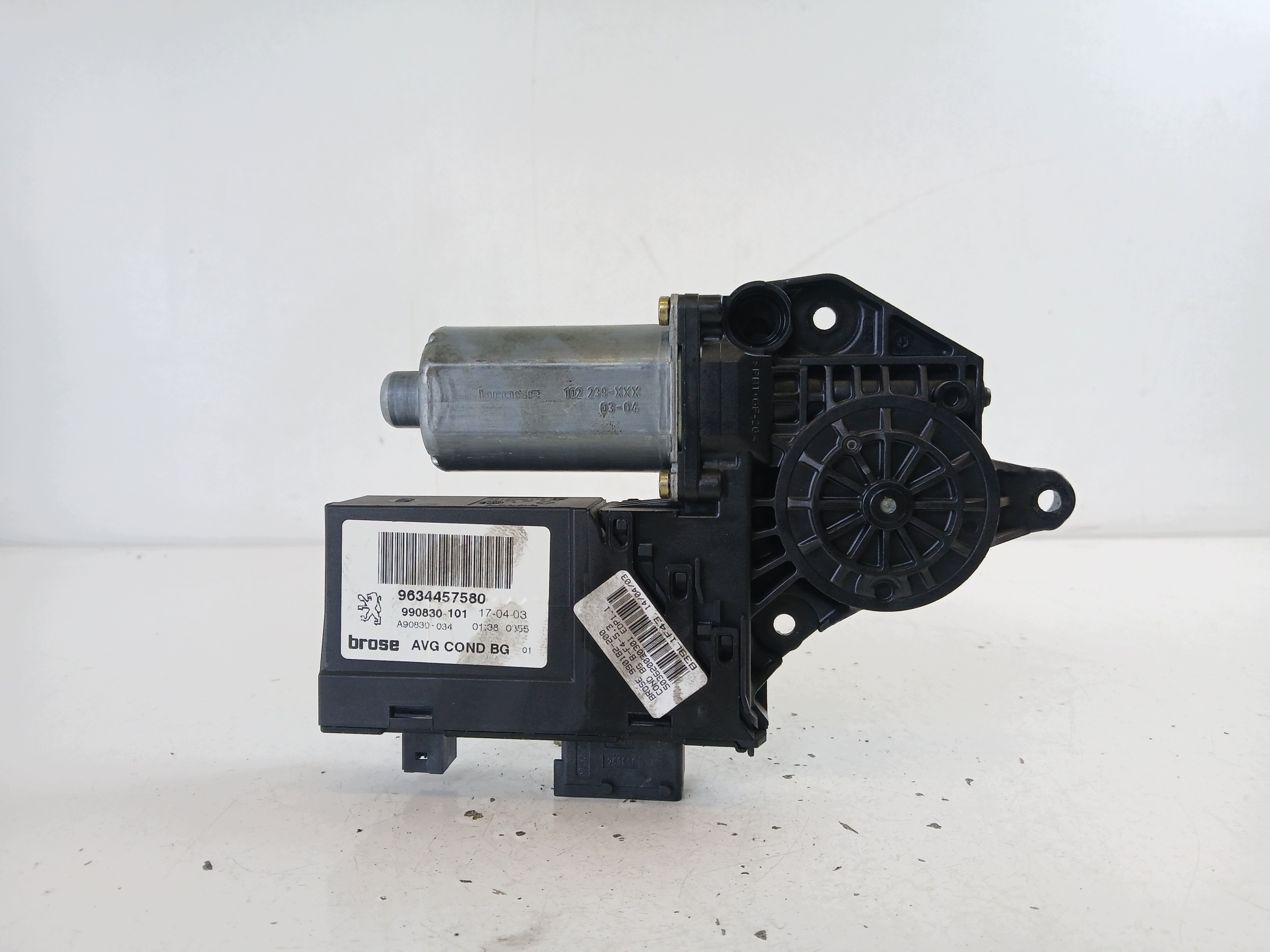PEUGEOT 307 mini motor windows left front 9634457580