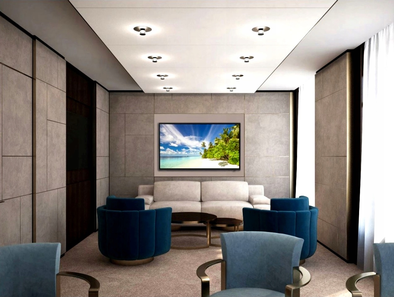 MONITOR VGA TELEWIZOR LED 39 Cali 3x HDMI 2x USB Marka Inna