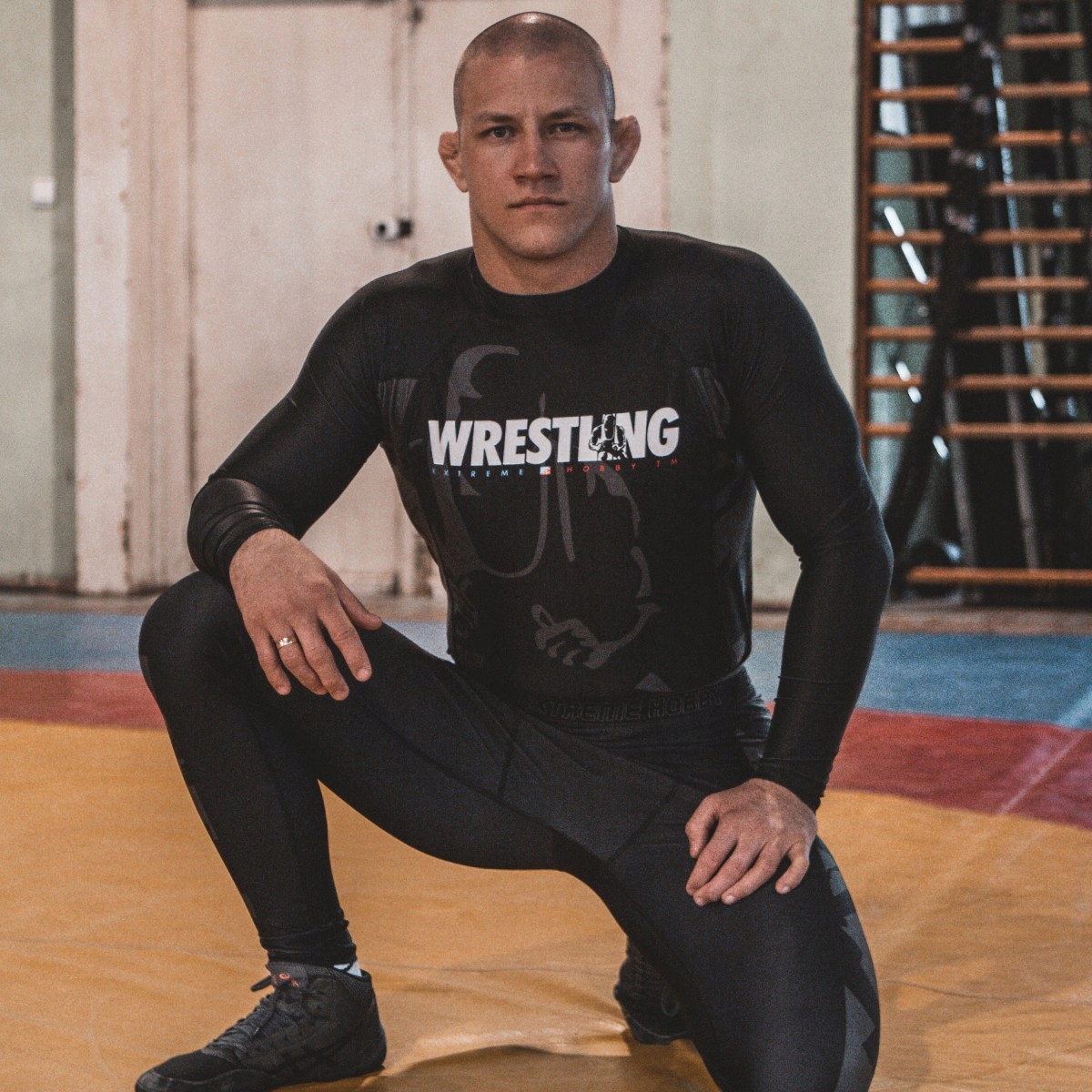 Koszulka Kompresyjna Męska BOLD WRESTLING M EXTREME HOBBY Marka Extreme Hobby