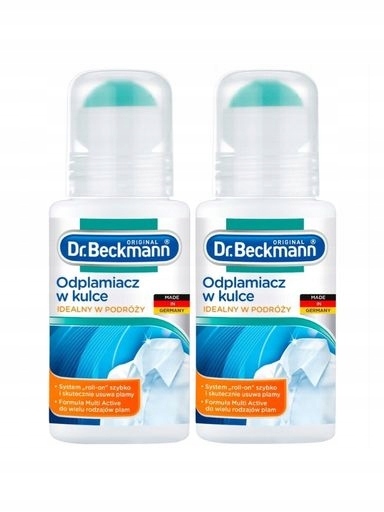 Levně 2x Dr. Beckmann Odstraňovač skvrn v kuličce Roll-On 2X75 ml
