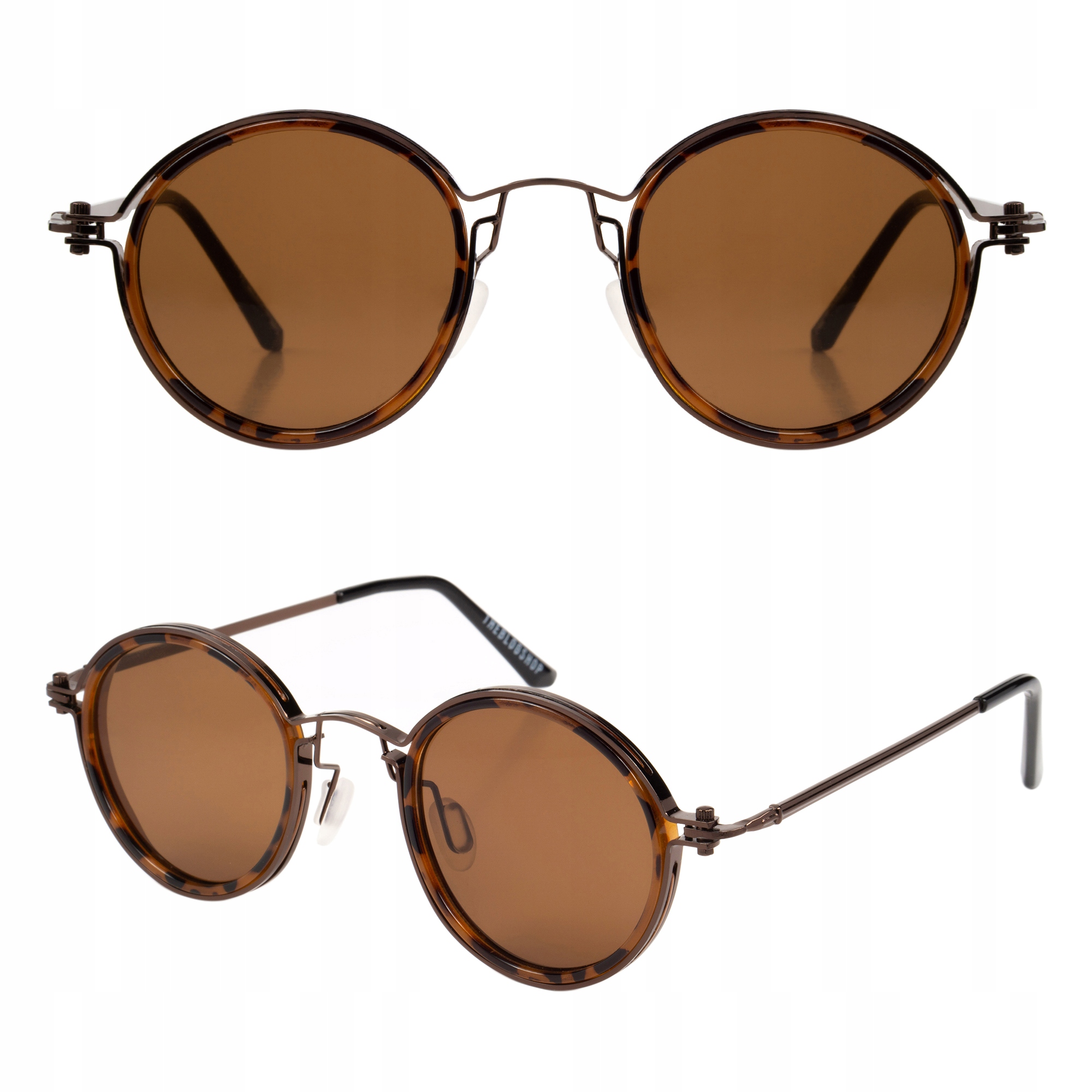 

Okulary Okrągłe Lenonki 90 Grunge Przeciwsłoneczne