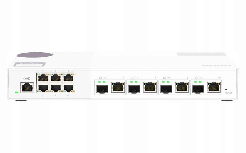 Qnap QSW-M2106-4C 10-PORTOVÝ Prepínač So 4X 10G