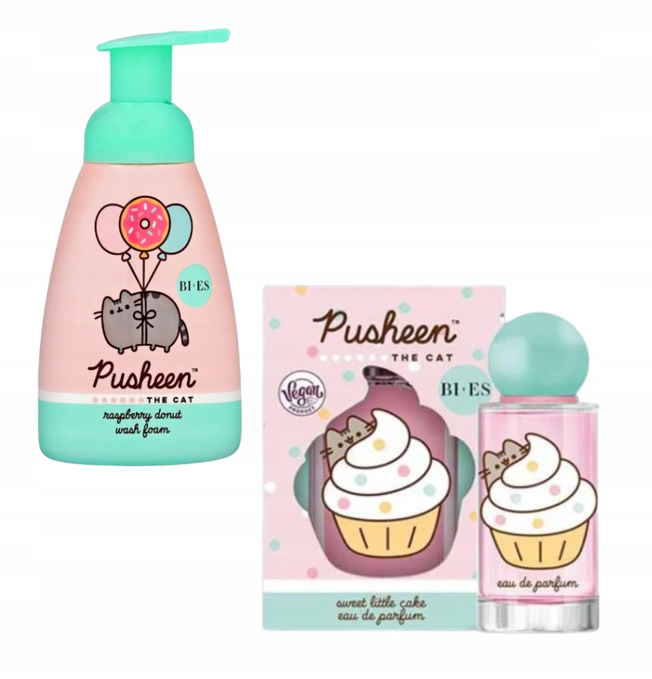 Sada Pusheen Parfumovaná voda 50ml + Jemná umývacia pena 300ml