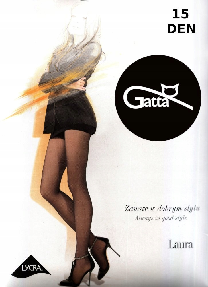 

Rajstopy Gatta 15 den Lycra 3-M Visone