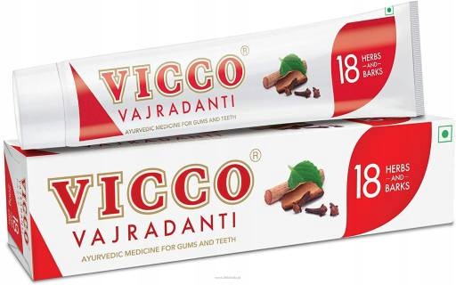 

Pasta do zębów Vicco Vajradanti 200g