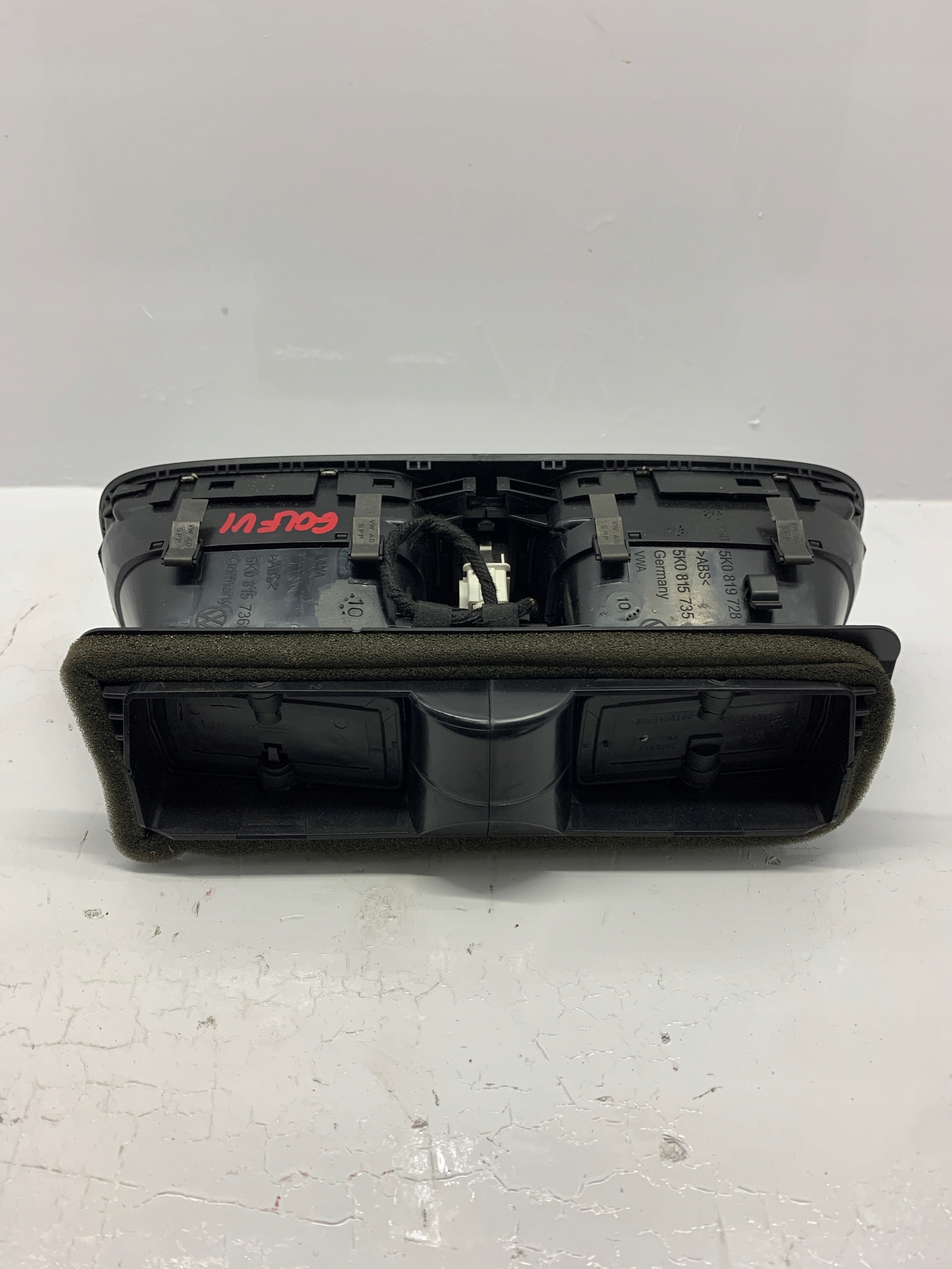 grid air conditioning devices central 5K0819728N VW GOLF VI (2008-2013) HB 1.4 FSI