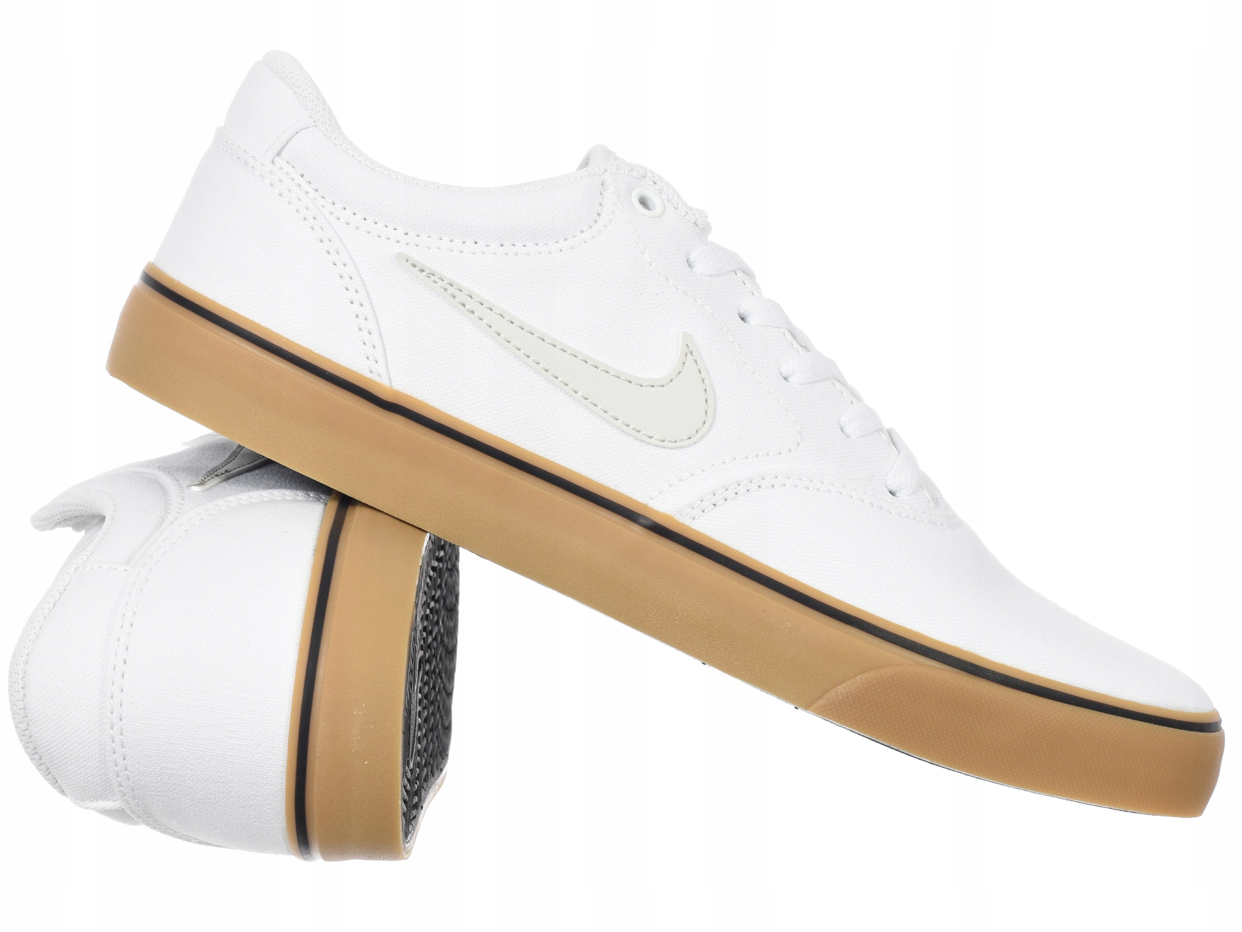 Pánské boty Nike Sb Chron 2 Cnvs DM3494-105 sportovní tenisky Bílé
