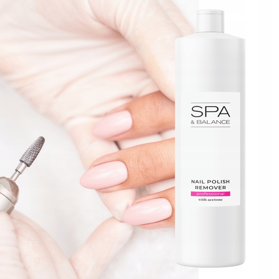 Zmywacz do paznokci z pompką 1000ml - 1L / ACETON / DUŻA POJEMNOŚĆ /GRATIS! Marka inna marka