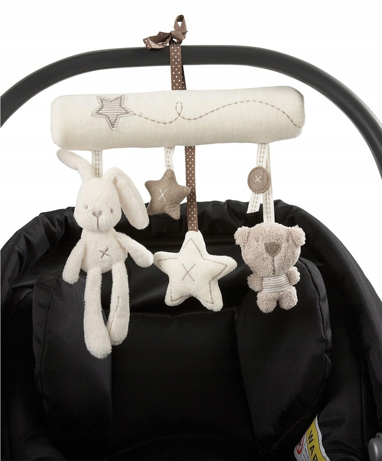 Zwierzęta wiszące dla niemowląt, 20x20cm KX9733