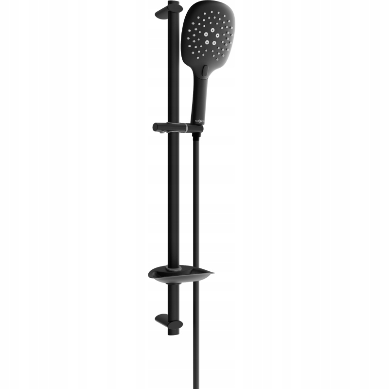 Mexen DB22 posuvný sprchový set, Černá 785224584-70