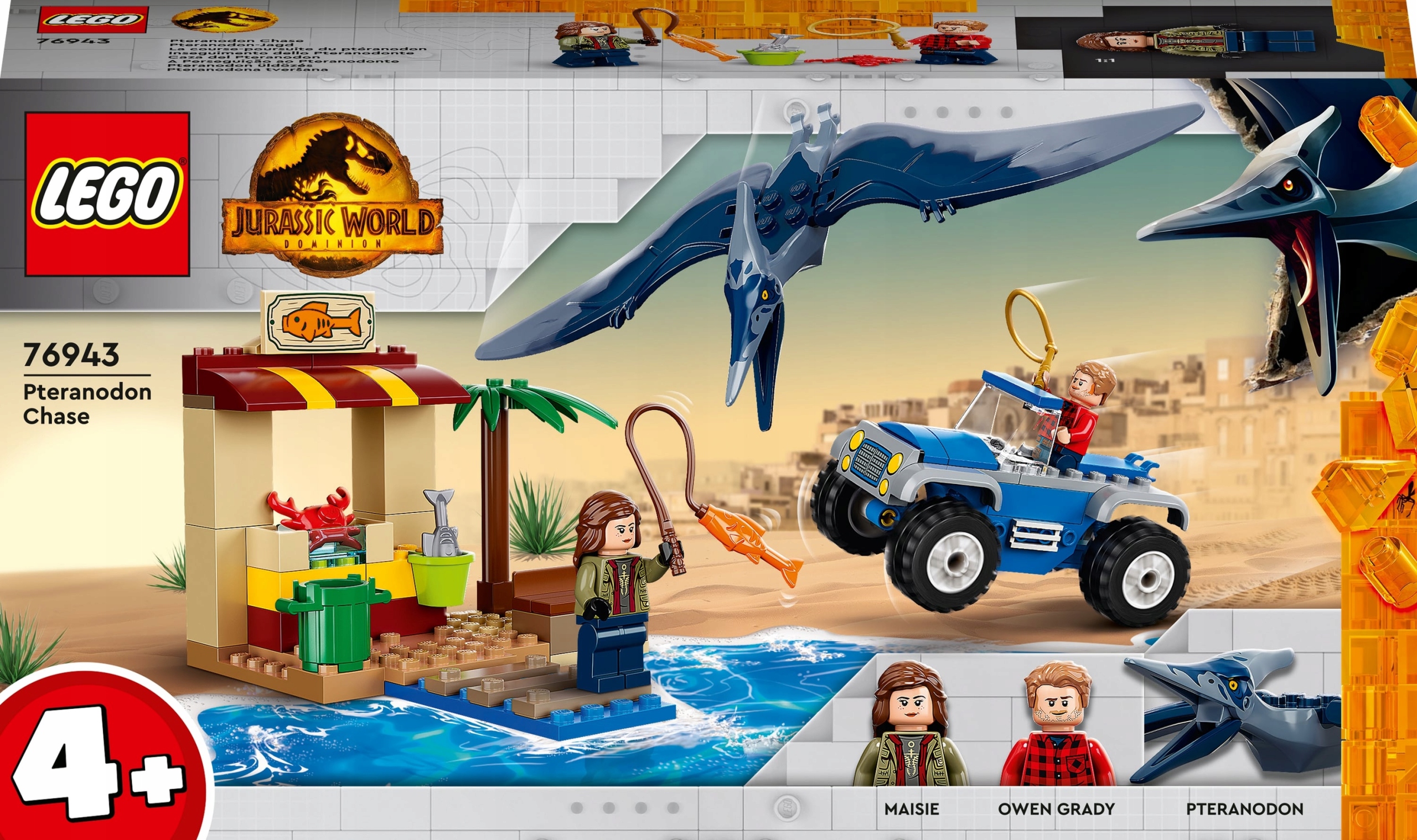 

Lego Jurassic World. Pościg za Pteranodonem