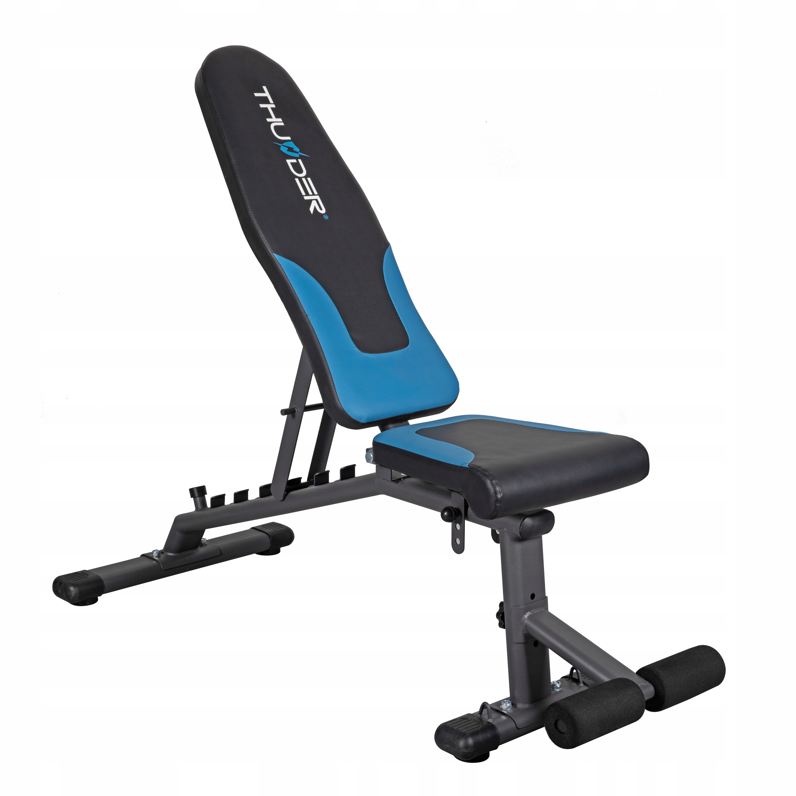 Ławka treningowa ławeczka do ćwiczeń regulowana skośna Thunder łamana skos