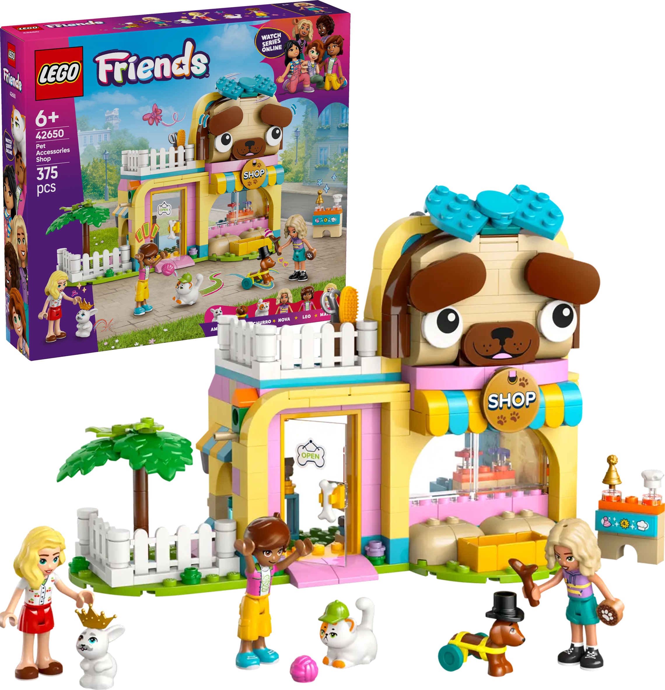 Lego Friends Obchod s doplňky pro zvířata 42650