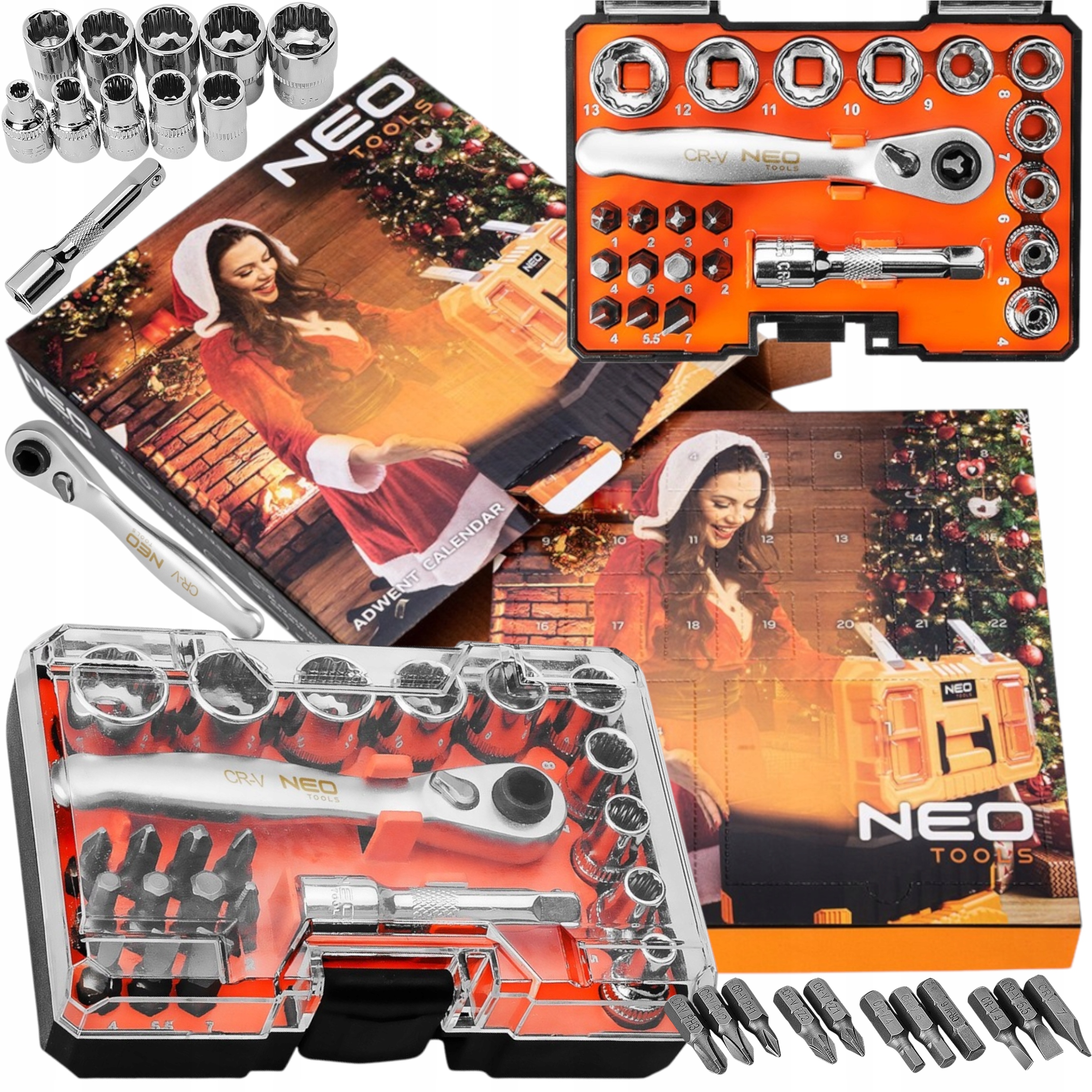 Velká Sada Nástrojů Ve Formě Adventního Kalendáře Dárek Pro Manžela Otce