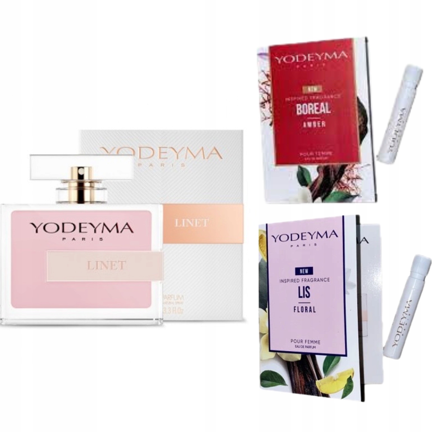 Yodeyma Linet parfémovaná voda pro ženy 100 ml 2 vzorky