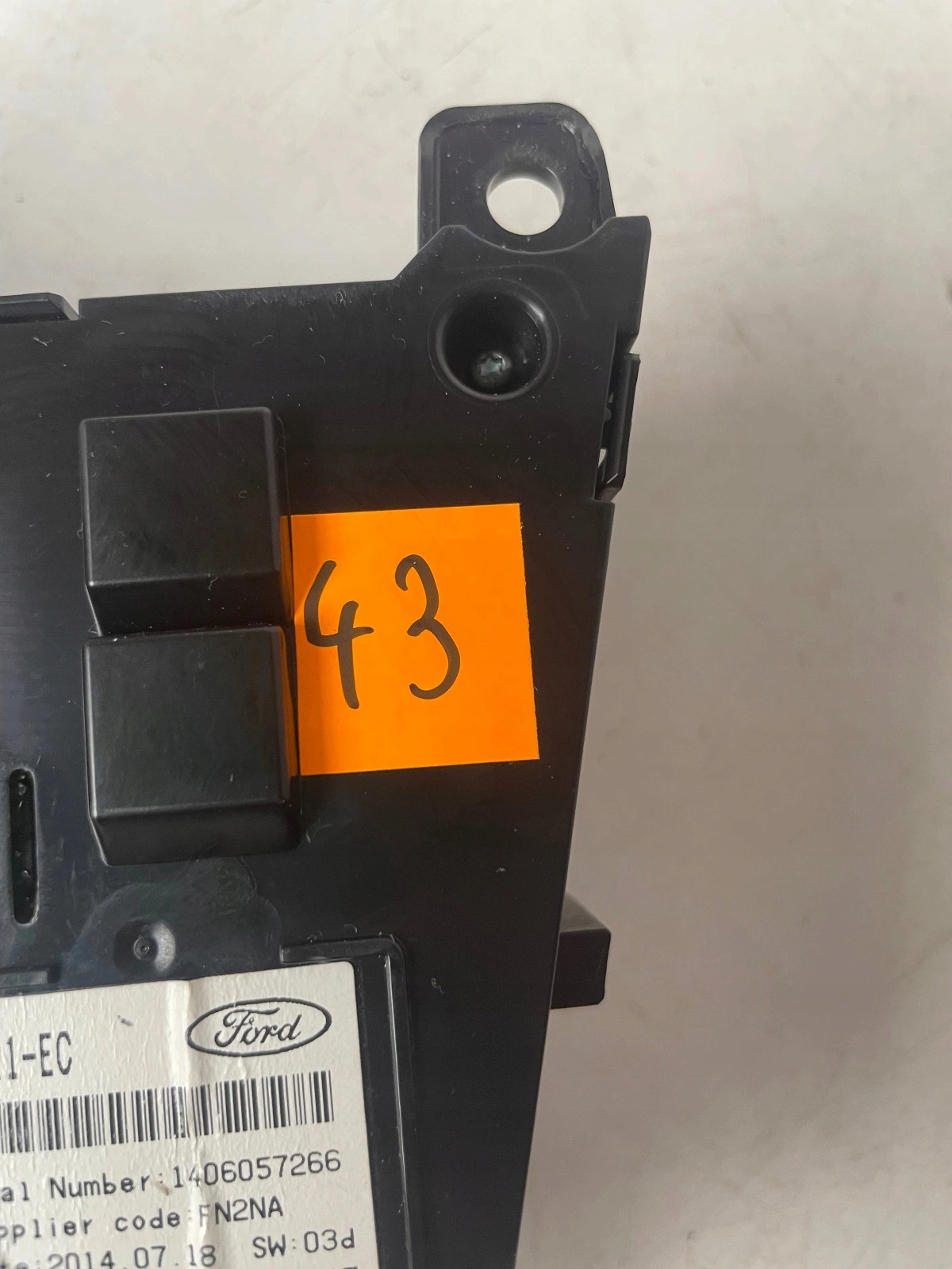 control panel radia Ford Transit Connect mk2 II